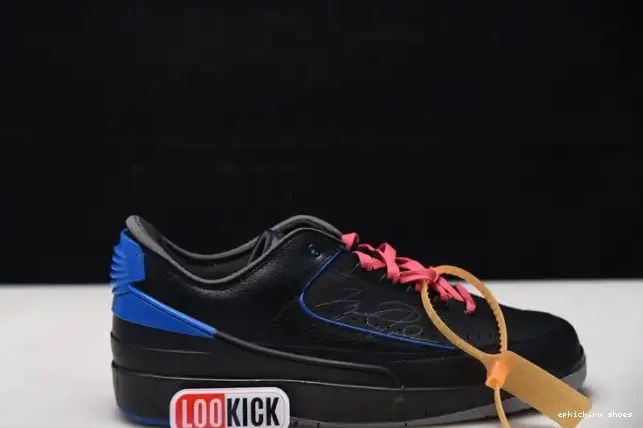 Cheap Blue DJ4375-004 Retro Off-White Jordan Low Black SP 2 0611